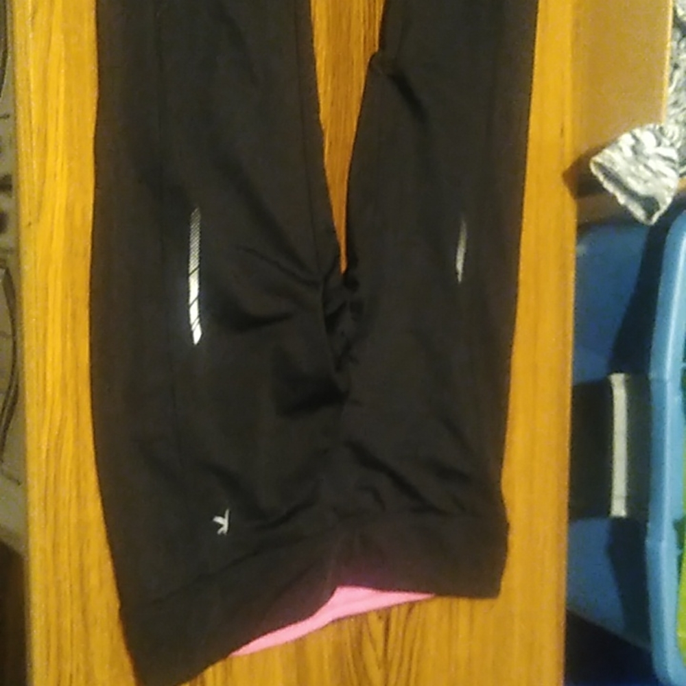 Danskin size 10/12 large girls leggings black